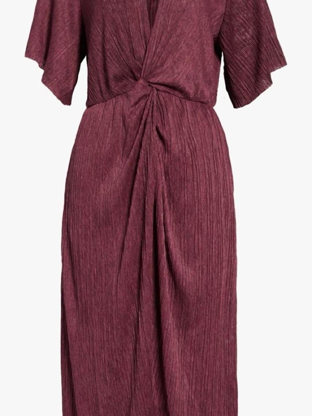 Nordstrom All in Favor Dolman Plissé Midi Dress